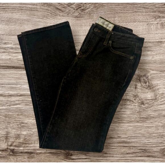 Loft Original Boot Women's size 6 Dark Wash Blue Denim jeans - Picture 1 of 6